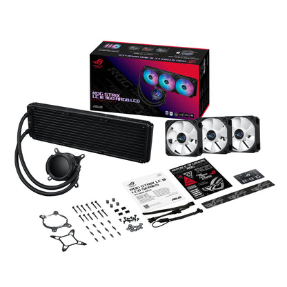 Asus ROG STRIX LC III 360 ARGB LCD All-in-one CPU Liquid Cooler - Black