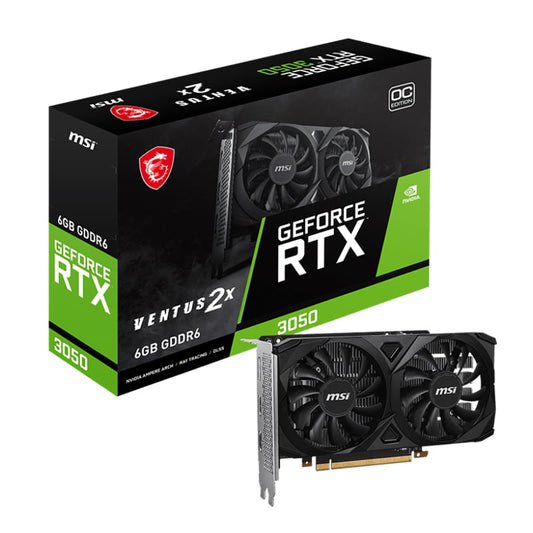MSI Nvidia GeForce RTX 3050 Graphics Card