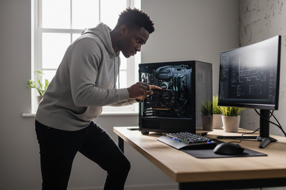 Side profile view of the card highlighting its compact 189mm length.

