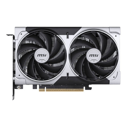 The card installed in a desktop PC, highlighting its neutral aesthetic.

