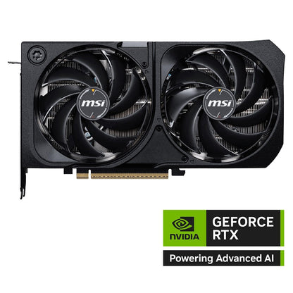 The card installed in a PC, showing its substantial dual-slot cooler.

