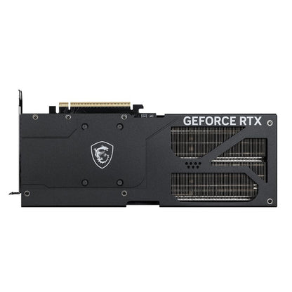 Side profile showing the substantial cooler and 16-pin power connector.

