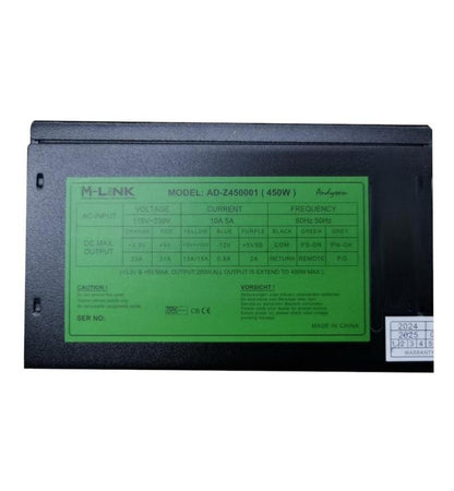 M-Link power supply unit with green display on a white background