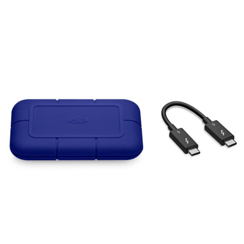 "High-speed 4TB LaCie external SSD for editing 8K video and large RAW files on the go"