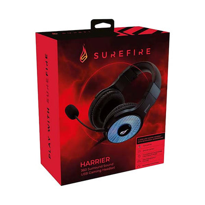 HARRIER 360SURROUND SOUND USB GAMING HEADSET