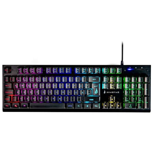 KINGPIN X2 MULTIMEDIA METAL RGB GAMING KEYBOARD