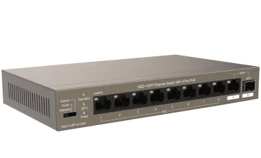 Tenda TEG1110PF 8-Port Gigabit PoE Switch | 102W Power