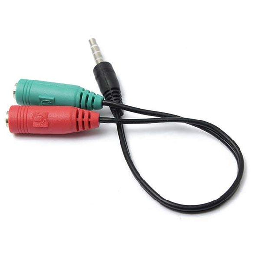 STEREO MALE TO MIC + HEADSET