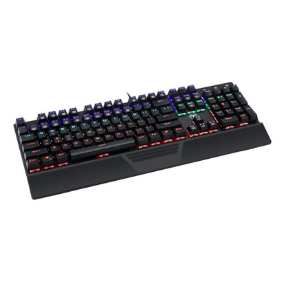 T-Dagger Destroyer 104 Key|Wrist Guard|Rainbow Backlit Gaming Mechanical Keyboard - Black