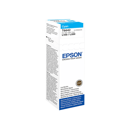 Epson T6642 Cyan Ink Bottle