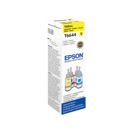 Epson T6644 Yellow Ink Bottle