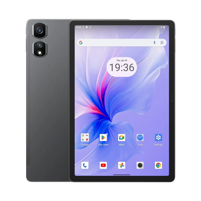 Blackview Tab 16 Pro 11-inch tablet bundle with 8GB RAM, 256GB storage, LTE, Android 14 and wired earphones.