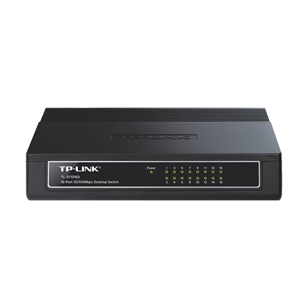TP-Link 16 Port 10/100MBPS Switch