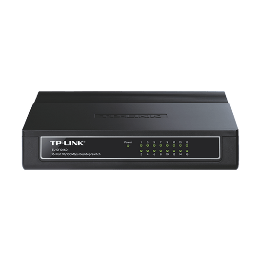 TP-Link 16 Port 10/100MBPS Switch