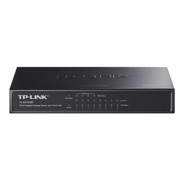 TP-LINK 8-Port Gigabit 4-Port Poe Switch