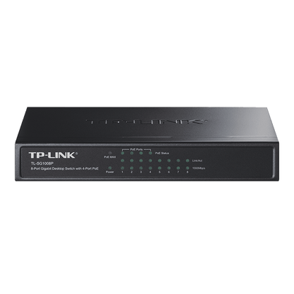 TP-LINK 8-Port Gigabit 4-Port Poe Switch