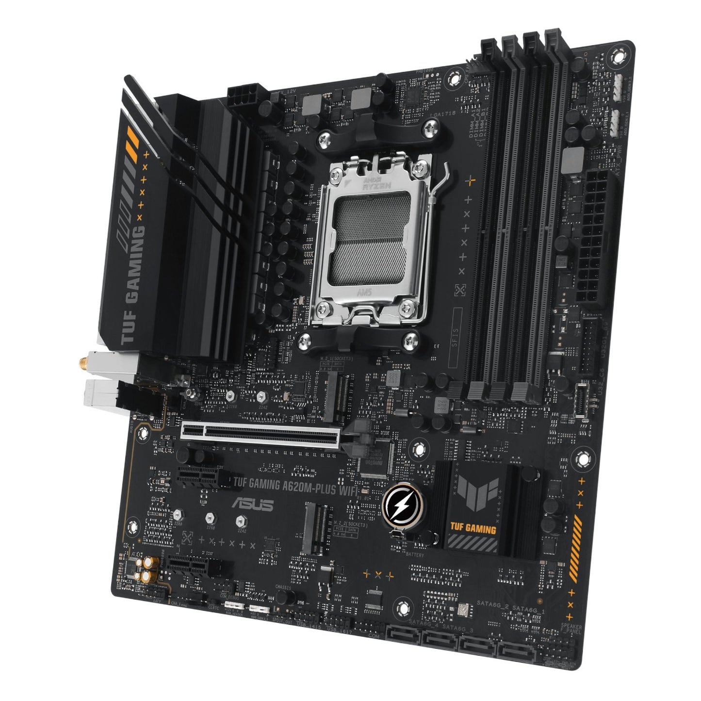 Asus TUF Gaming A620M-PLUS AM5 WIFI M-ATX Motherboard