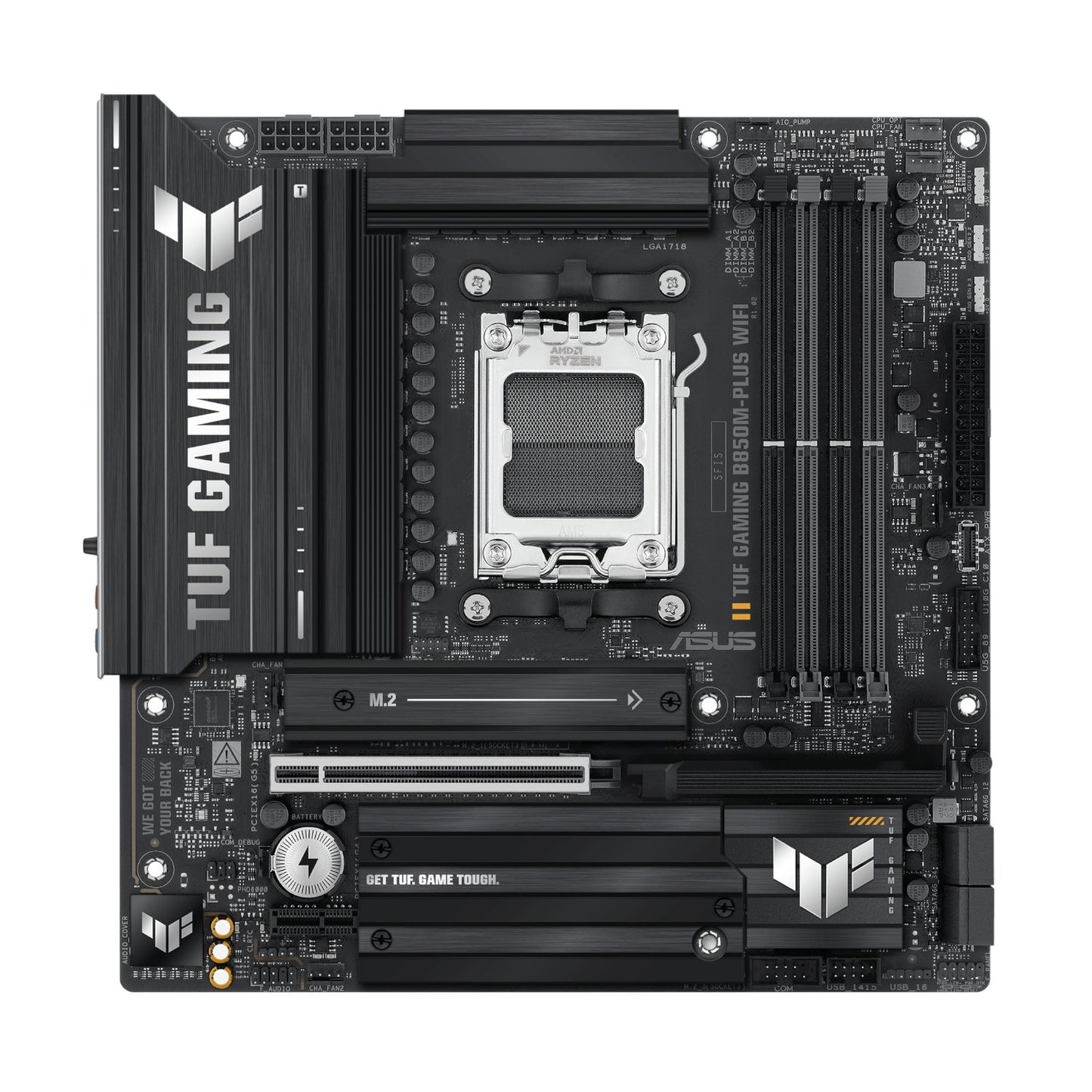 Asus TUF Gaming B850M-PLUS WIFI AM5 Micro ATX Gaming Motherboard