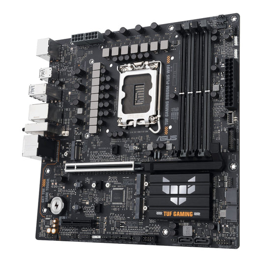 Asus TUF Gaming B860M-Plus Wi-Fi M-ATX Motherboard – Intel LGA1851, DDR5, PCIe 5.0. Wi-Fi 7