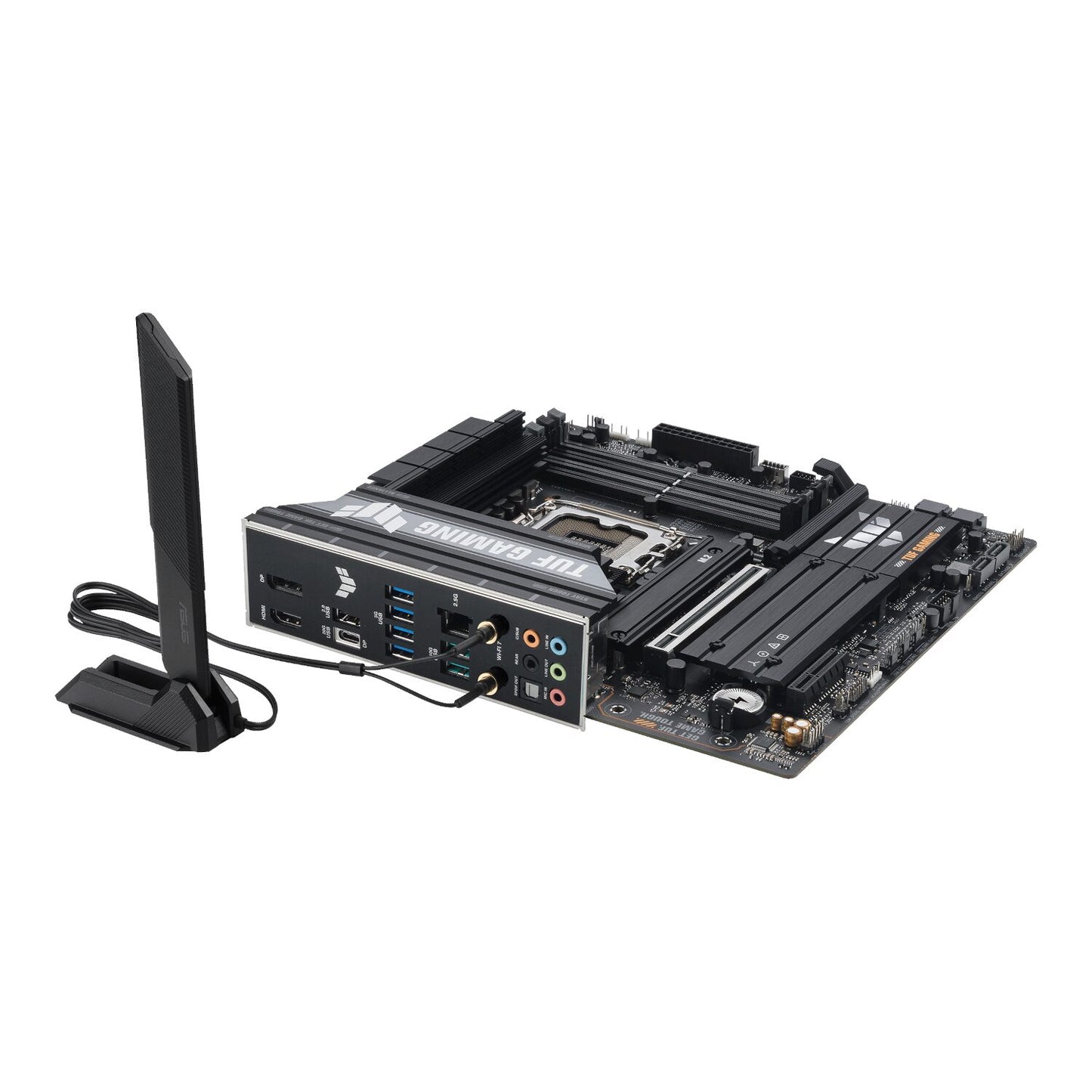 Asus TUF Gaming B860M-Plus Wi-Fi M-ATX Motherboard – Intel LGA1851, DDR5, PCIe 5.0. Wi-Fi 7