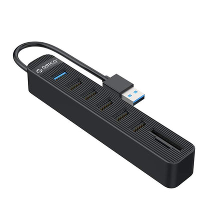 ORICO HUB USB3.0 1XUSB3.0 5XUSB SDTF BK