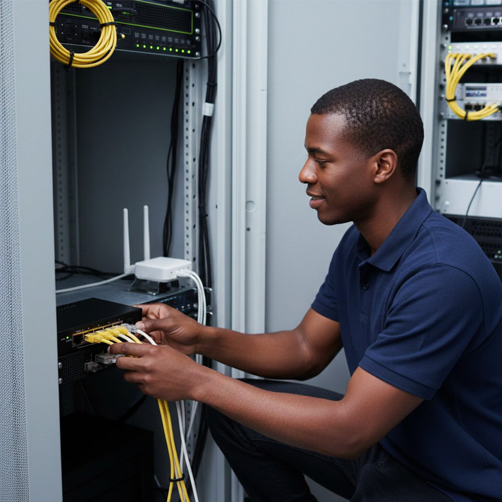 MicroWorld TXE038 5-Port Gigabit PoE Switch, 4 PoE Ports 802.3at/af, 10/100/1000Mbps