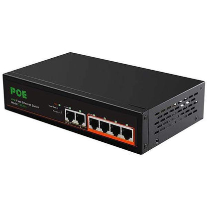 4port 10/100 POE+2port Uplink