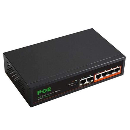 4port 10/100 POE+2port Uplink