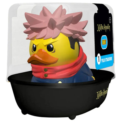 TUBBZ 1st Edition Jujutsu Kaisen Yuji Itadori Vinyl Duck Collectible Figure – Official Licensed Display Toy