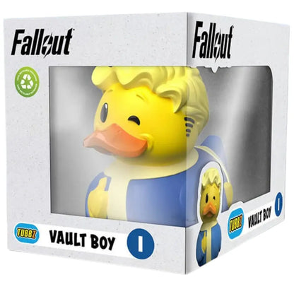 TUBBZ Boxed Fallout Fault Boy Vinyl Duck Collectible Figure – Official Licensed PVC Display Toy