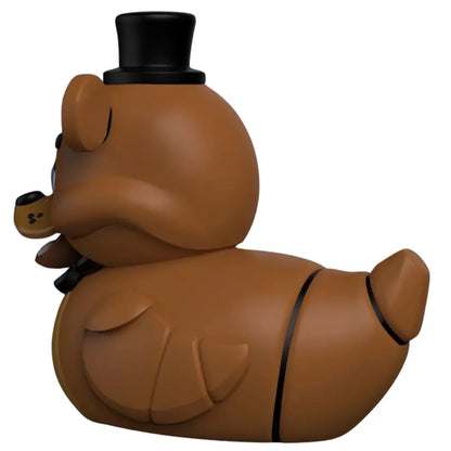 Rear view of the Tubbz Mini FNAF Freddy Vinyl Figurine detailing the wing, body and tail design