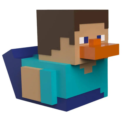 TUBBZ Mini Minecraft Steve Vinyl Duck Collectible Figure – Official Licensed Toy