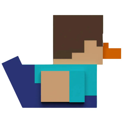 TUBBZ Mini Minecraft Steve Vinyl Duck Collectible Figure – Official Licensed Toy
