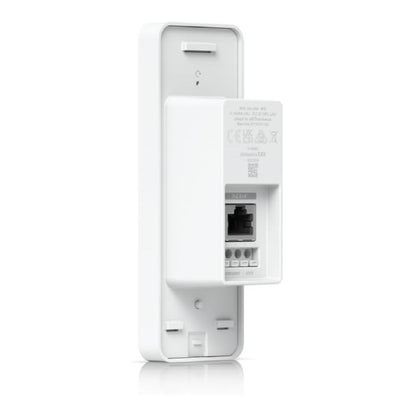 Close-up of Ubiquiti UA-Ultra showing LED status indicator