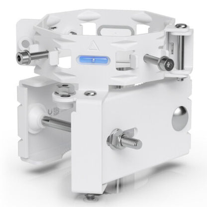 Wall-mounted Wave AP Micro using Ubiquiti mounting bracket