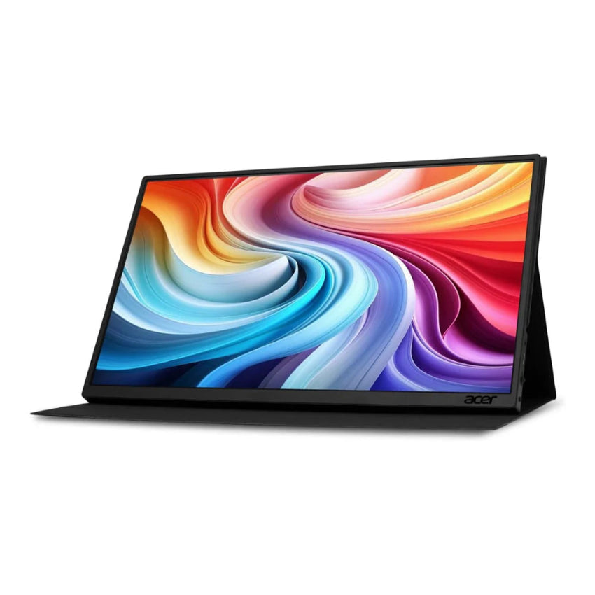 Acer PM161QT 15.6" Touch screen monitor displayed on the cover stand.