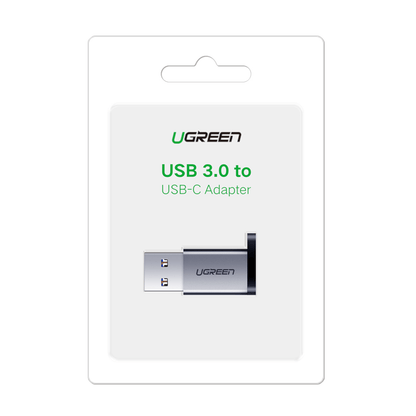 UGREEN USB 3.0 Male to Type-C 3.1 Female Adapter, Data Transfer and Charging