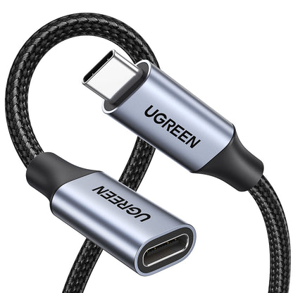 UGREEN Type-C 3.1 Gen2 Extension Cable – 10Gbps, PD 100W (1m)