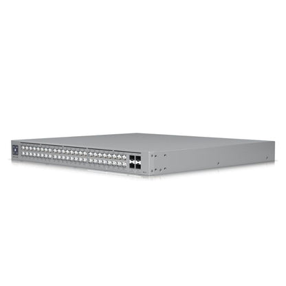"Ubiquiti USW-PRO-MAX-48-POE 48-port Layer 3 PoE++ managed switch with 2.5GbE ports and 10G uplinks"