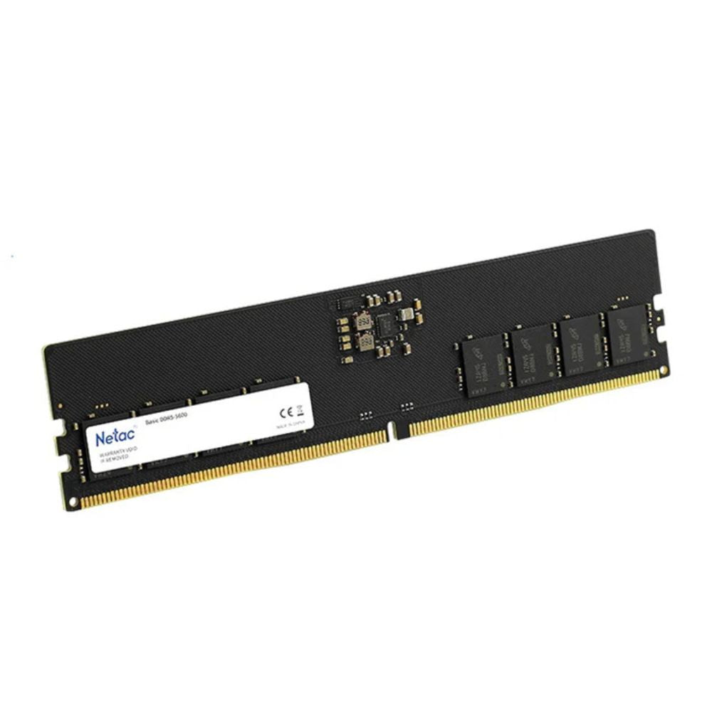 Netac Basic 16GB DDR5 5600MHz UDIMM – High-Performance Desktop RAM for Gaming & Productivity PCs