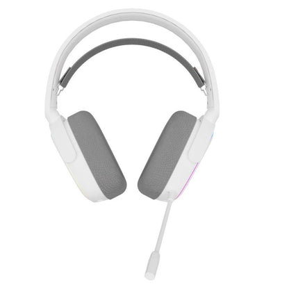 OCPC BELLA Virtual 7.1 Gaming Headset White with 50mm drivers, RGB, detachable mic, multiplatform – model OCBLA23WH