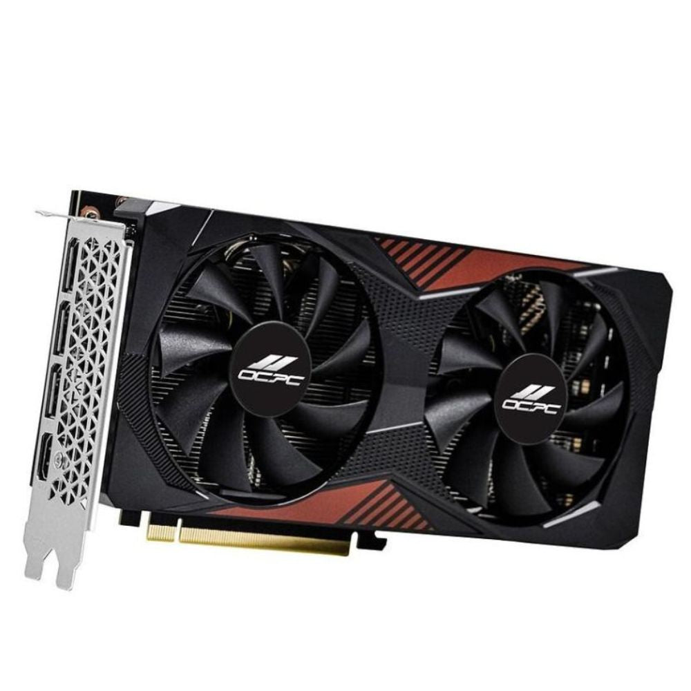 OCPC GeForce RTX 3060 XM 12GB GDDR6 dual-fan graphics card with HDMI and DisplayPort