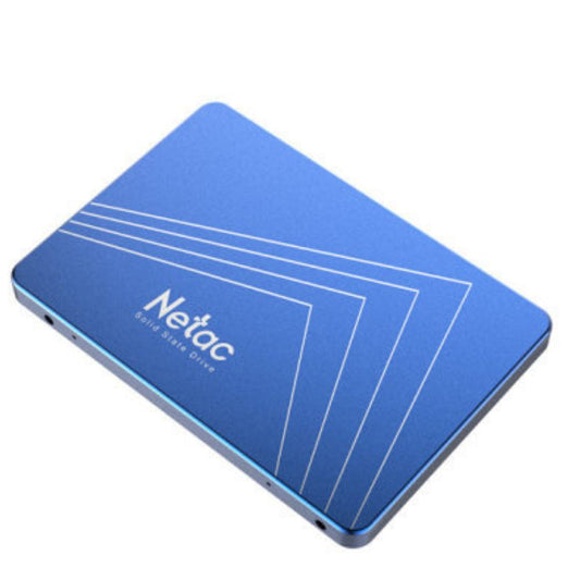 Netac N600S 1TB 2.5-inch SATA III SSD in blue aluminum casing (NT01N600S-001T-S3X)