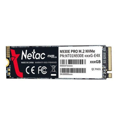 Netac 1TB M.2 NVMe PCIe Gen 3x4 internal SSD module with barcode label and gold edge connector