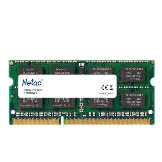 Netac 4GB DDR3L 1600MHz SODIMM Laptop RAM – Low Voltage 1.35V Memory Module for Notebooks