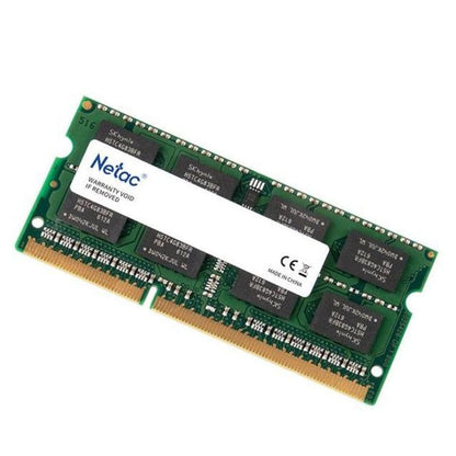 Netac 4GB DDR3L 1600MHz SODIMM Laptop RAM – Low Voltage 1.35V Memory Module for Notebooks