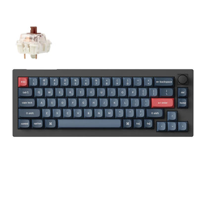 Keychron V2 Max 65% RGB Mechanical Keyboard – Gateron Jupiter Brown
