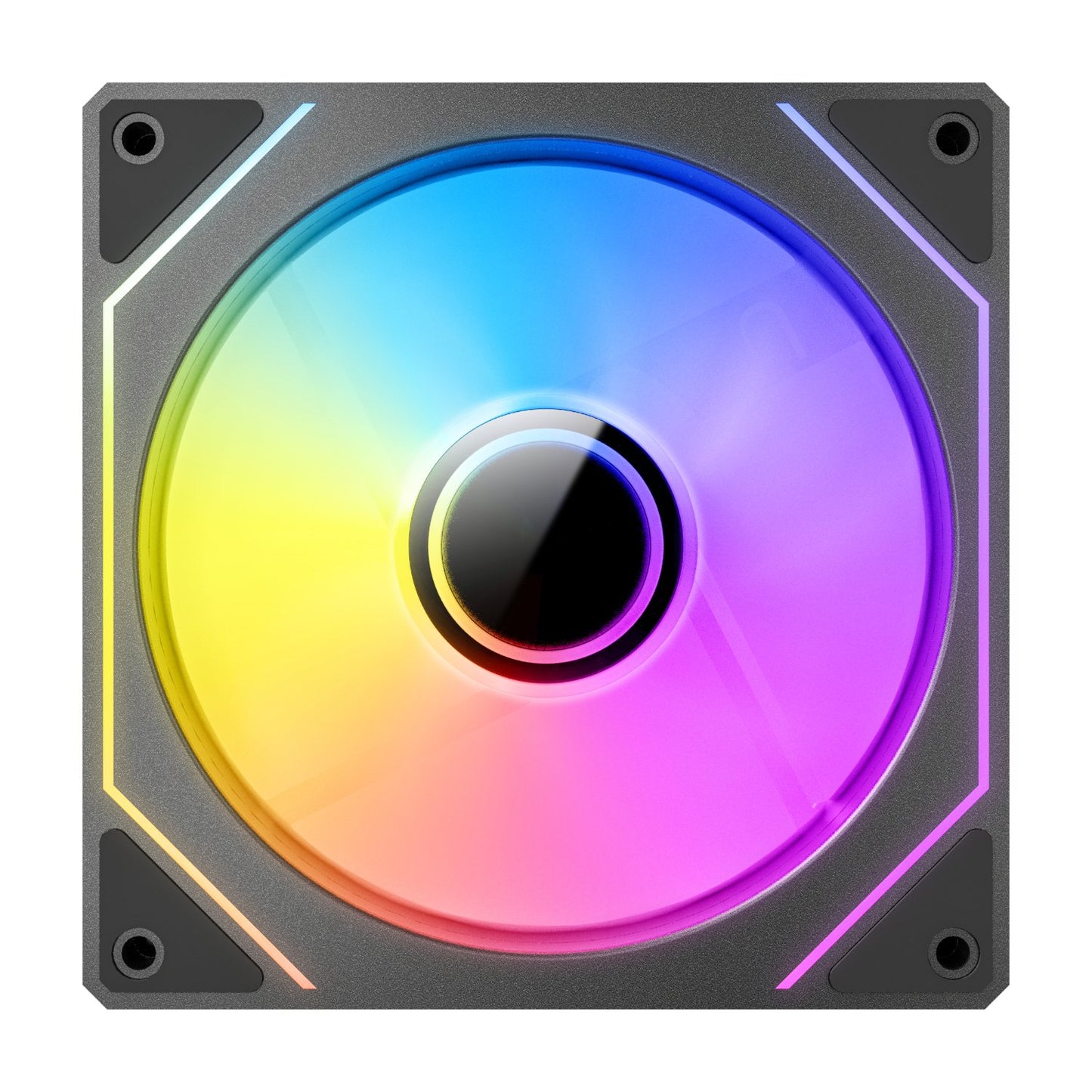 Antec VISION PWM 120mm ARGB Infinity Mirror Case Fan 3 Pack Black