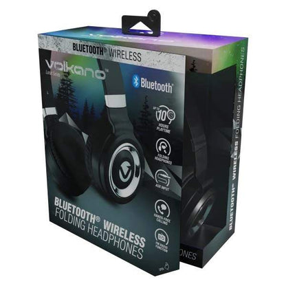 Volkano Lunar 2.0 Series Bluetooth Headphones Black/Silver