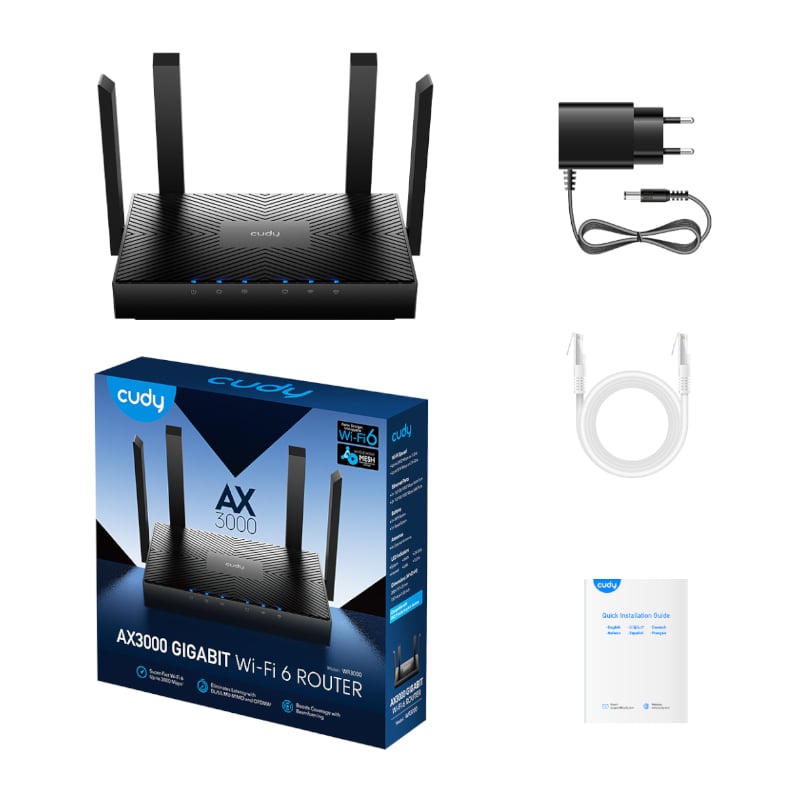 Matrix Wi Fi Router Cudy AX3000 Gigabit Wi-Fi 6 Mesh Router – Matrix Warehouse Computers ...